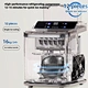 Mini Ice Cube Maker Making Machine Ready in 6-8 Mins Self-Cleaning with Ice Scoop and Basket